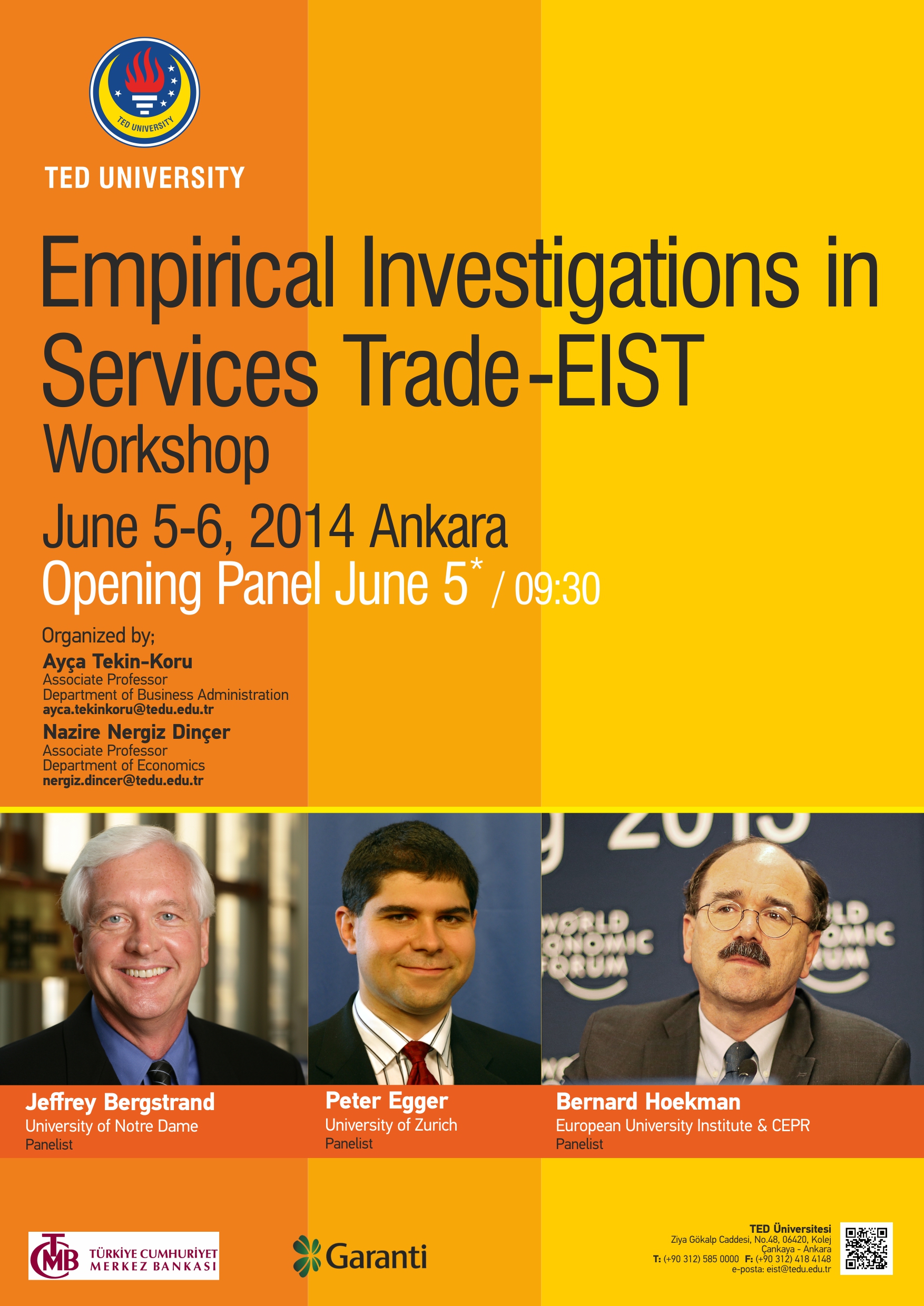 Empirical Investigations in Services Trade — EIST 2014